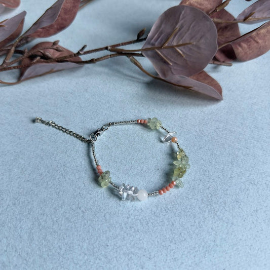 NUAR | Crystal Clarity Artisan Bracelet